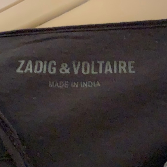 Zadig & Voltair t shirt NWOT - Picture 4 of 5